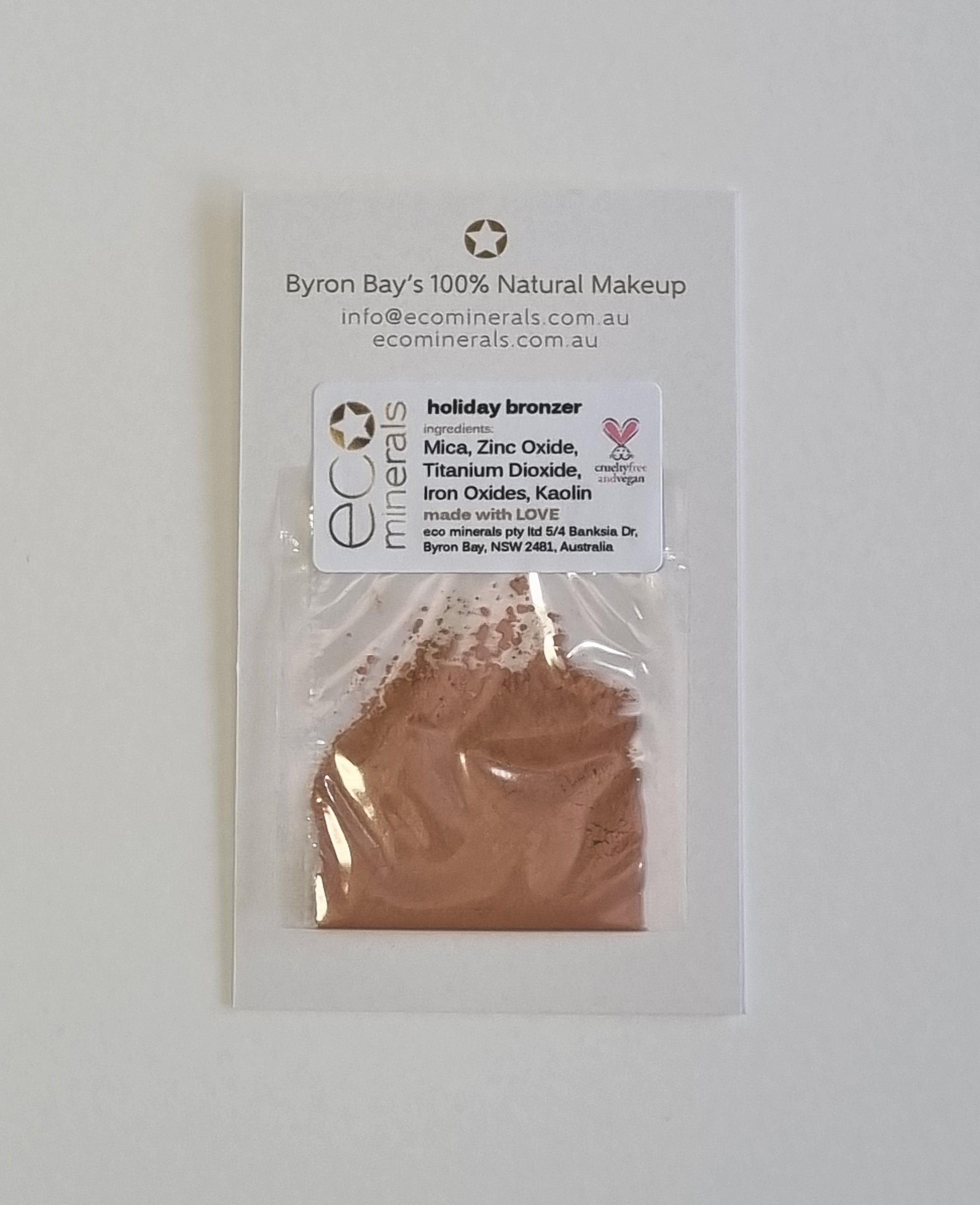 Mineral Bronzer Samples - Eco Minerals