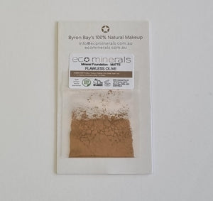 Flawless Matte Mineral Foundation Samples - Eco Minerals